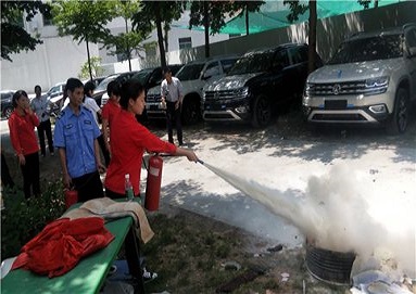 科發(fā)工業(yè)園組織消防安全知識(shí)培訓(xùn)，擰緊員工思想“安全螺絲”